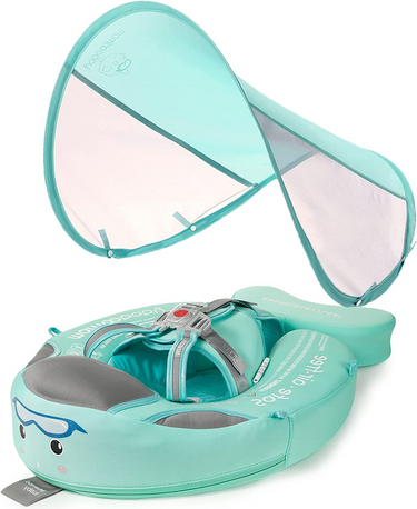AquaBuddy | Flotador con protector solar - Nadar y jugar seguro